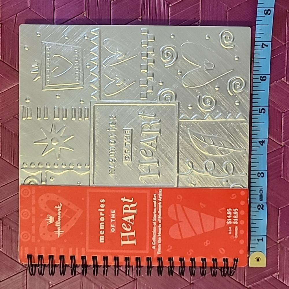 Hallmark Memories of the Heart scrapbook & pin